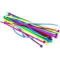 Fecho de correr de nylon colorido Ties3.6 * 300mm das cintas plásticas com força de alta elasticidade